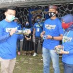 Bobotoh Persib Jawara Salawasna Gelar Aksi Bagi-bagi Masker