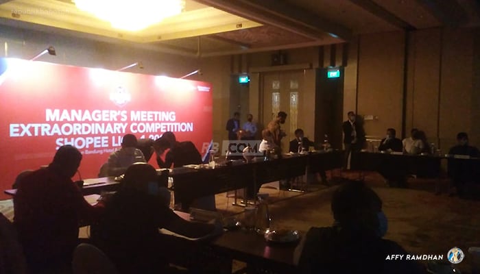 Hasil Manager Meeting PT LIB, Semua Klub Sepakat Lanjutkan Liga 1 2020