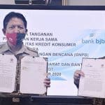 Ekspansi Kredit Konsumer, bank bjb Jalin Kerja Sama dengan BNPB