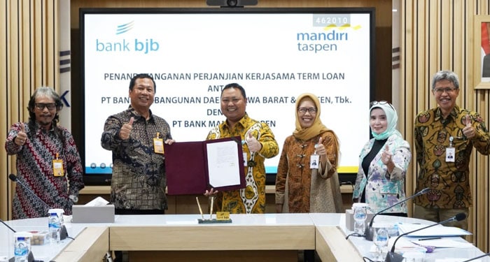 Dorong Laju Perekonomian, bank bjb Jalin Kerja Sama dengan Bank Mantap