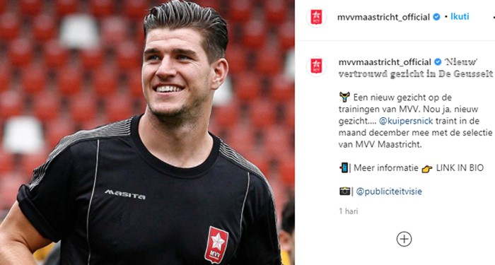 Nick Kuipers Berlatih dengan Tim Belanda, Kode Keras! Tanda Hengkang?