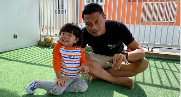 Libur Panjang Kompetisi, Dedi Kusnandar Geluti Hobi Baru Demi Sang Anak