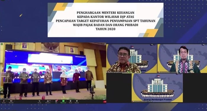 Kanwil Direktorat Jenderal Pajak Jabar I Raih Penghargaan dari Menkeu