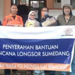 SPPI-KB Berikan Bantuan kepada Korban Bencana di Sumedang