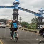 Harus Taklukan Angin, Dua Pesepeda #GOWES1403KM Sudah Sampai Kabupaten Sragen