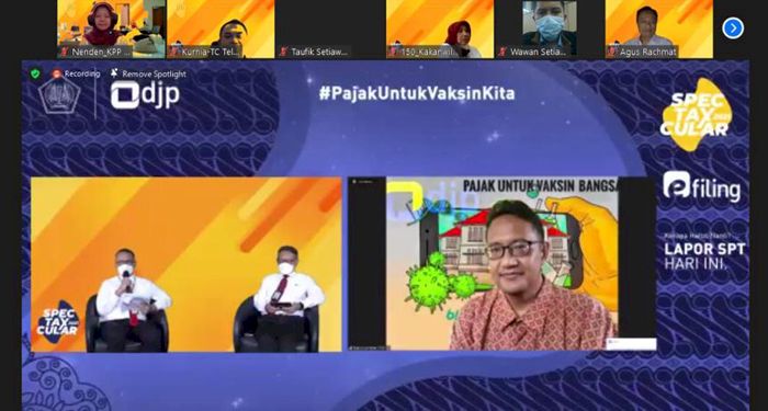 Spectaxcular Jabar I Sukseskan Vaksinasi, Lapor SPT Hari Ini