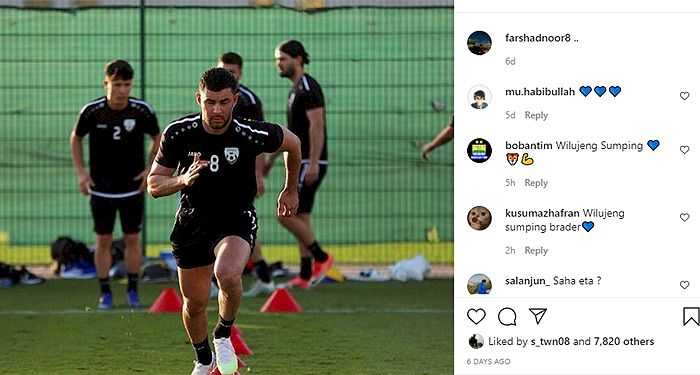 Gabung Persib, Farshad Noor 'Diserbu' Bobotoh