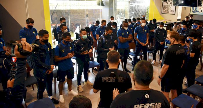 Tim Persib Pastikan Tes Antigen Terlebih Dahulu Sebelum Berangkat ke Sleman 