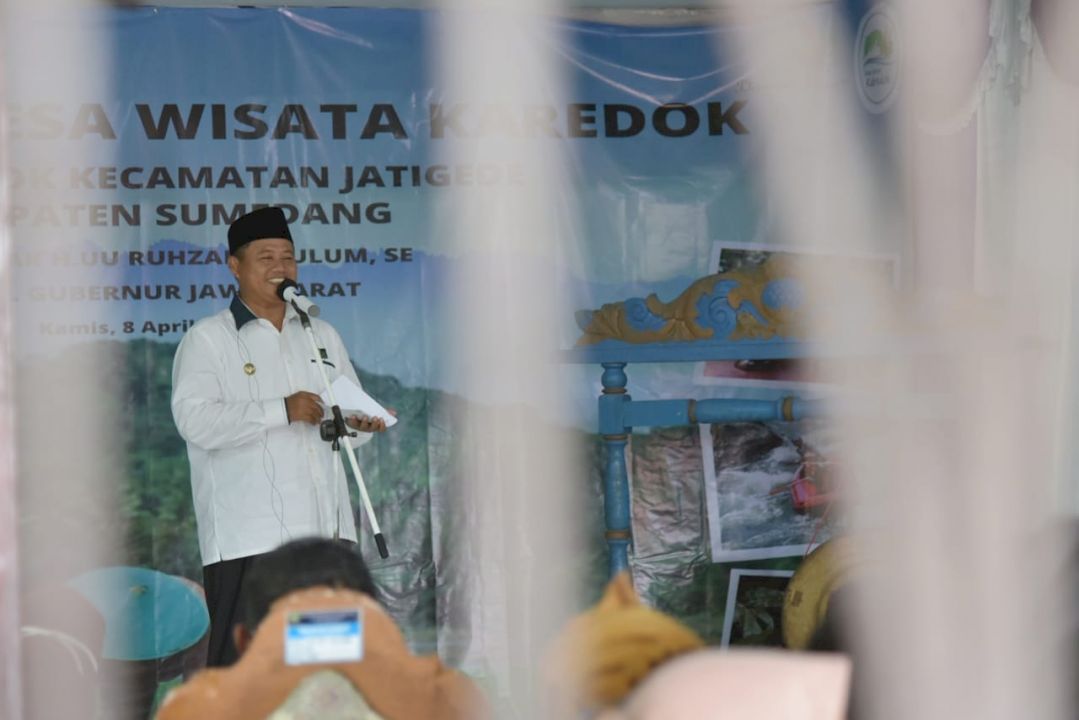 Desa Karedok di Jatigede Sumedang Diresmikan sebagai Desa Wisata