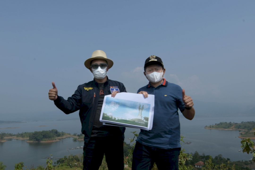  Gubernur Jabar Berharap Landmark Pariwisata Jatigede Geliatkan Pariwisata Sumedang