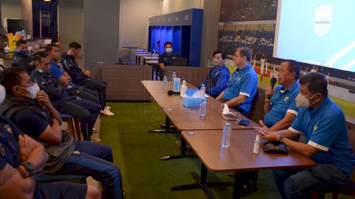 Bertemu Manajemen, Tim Persib Mendapat Wejangan dari Komisaris Utama PT PBB, Begini Katanya