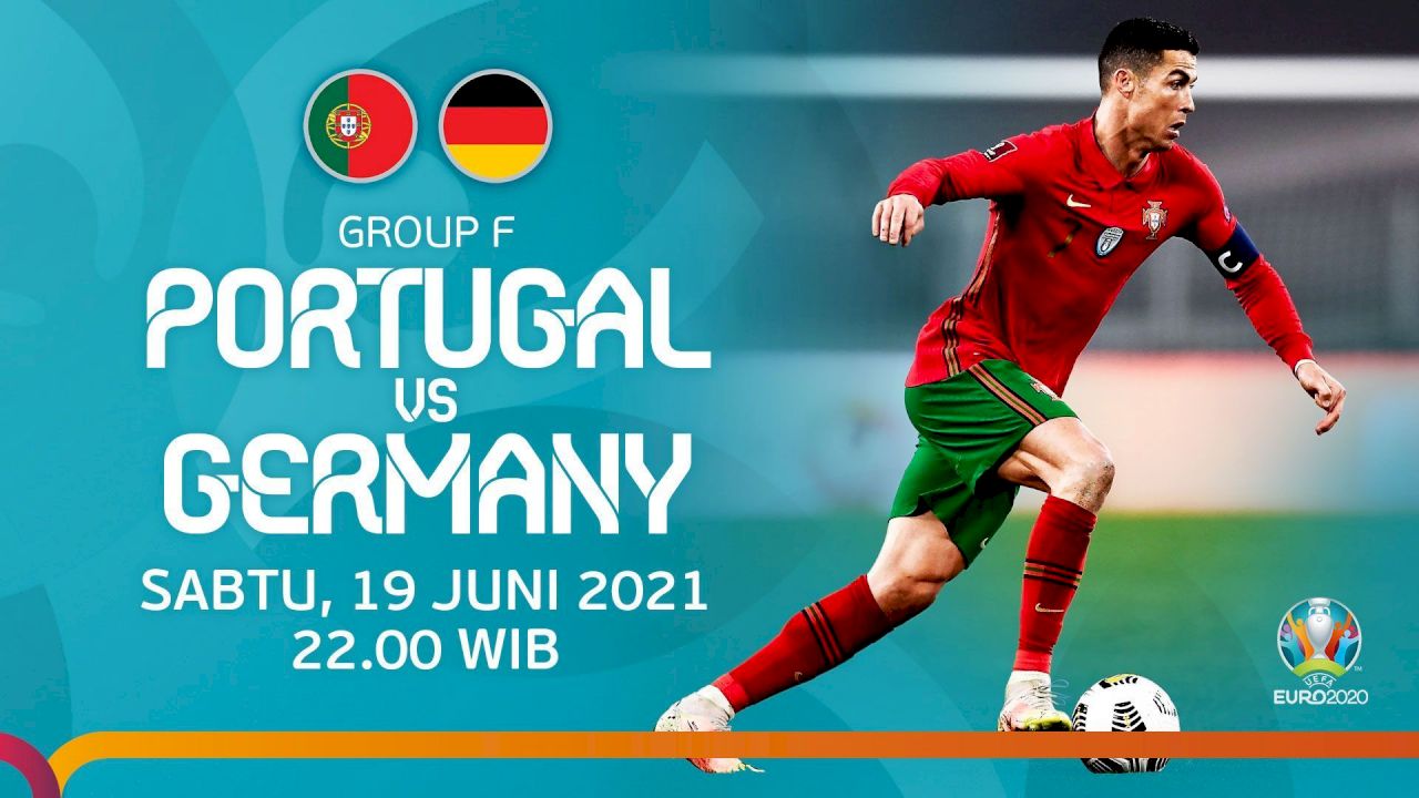 Link Live Streaming dan Siaran Langsung TV Euro 2020 Malam Ini Portugal vs Jerman