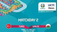 Link Live Streaming Euro 2020 Turki vs Wales Tayang di RCTI dan Mola TV, Kick-off Pukul 23.00 WIB