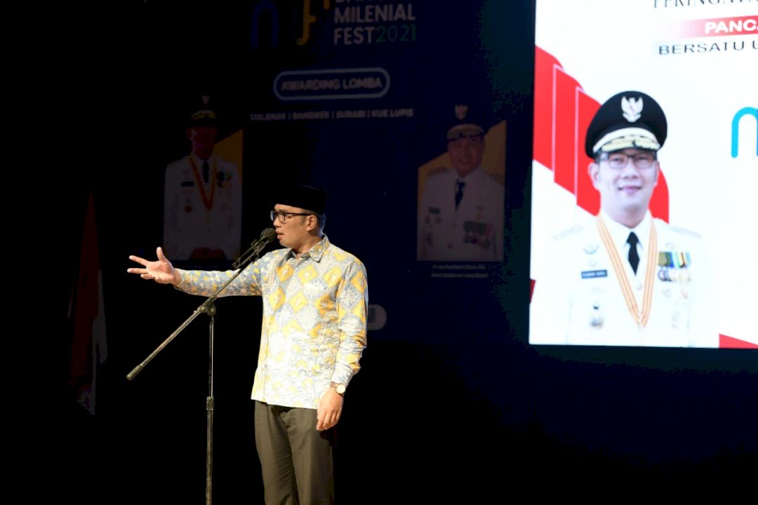 Gubernur Jabar Ingatkan Pemuda untuk Jaga Kesaktian Pancasila