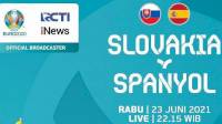 Link Live Streaming Euro 2020 Spanyol vs Slovakia dan Cara Nontonnya