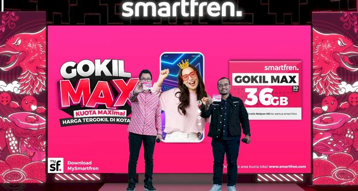 Pakai Smartfren GOKIL MAX Terbaru, Nikmati Kuota Data Terbesar dan Harga Paling Gokil di Indonesia