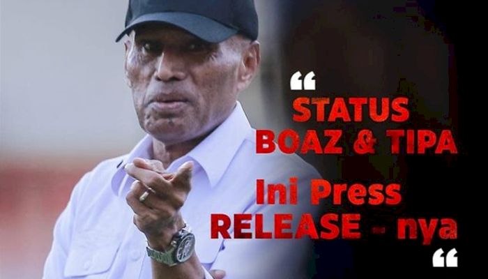 Persipura Resmi Depak Boaz Salossa dan Yustinus Pae Gegara Persoalan Indisipliner