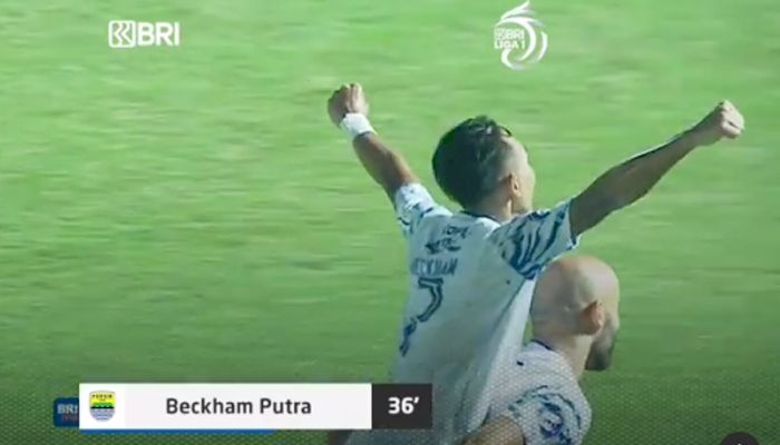 HT: Beckham Cetak Gol, Bali United Tampil dengan 10 Pemain