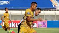 Ezechiel N'Douassel Antar Kemenangan Bhayangkara FC Atas Madura United