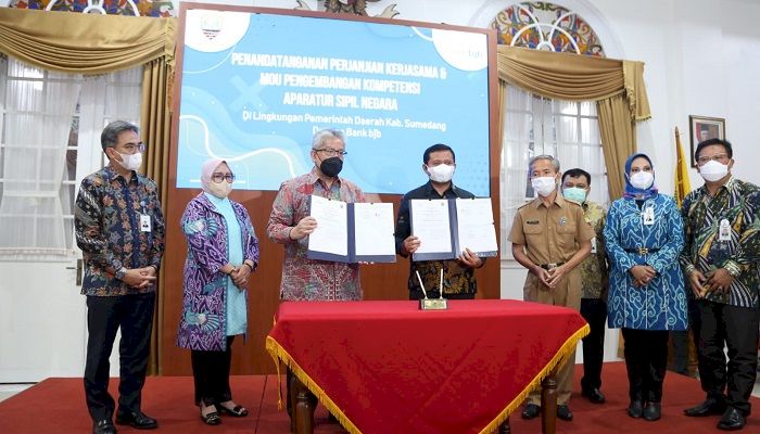 Bank bjb dan Pemkab Sumedang Sepakati Pengembangan Kompetensi ASN melalui bjb University 