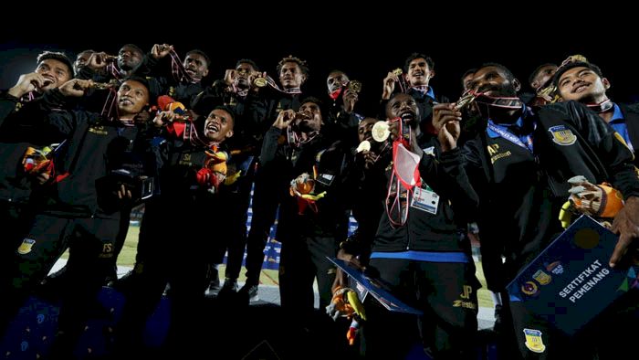 Gemilang di PON, Tiga Pemain Tim Sepak Bola Papua Ditaksir Klub Luar Negeri