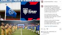 Seri Ketiga Liga 1 Kabarnya Akan Ditunda dan Dijadwalkan Ulang