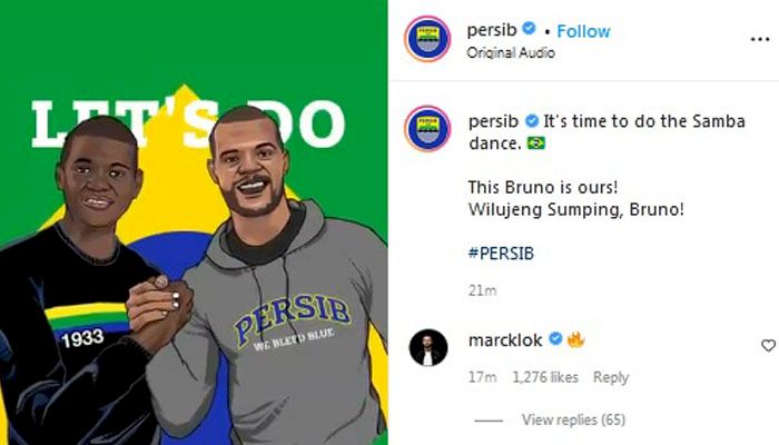 Bruno Cantanhede Jadi Tandem David da Silva, Maung Bandung Siap Goyang Samba