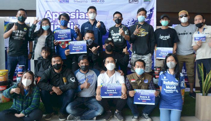 Sabet Rp8 Juta Viking Dago Jadi Yang Terbaik Mural Markas Bobotoh 