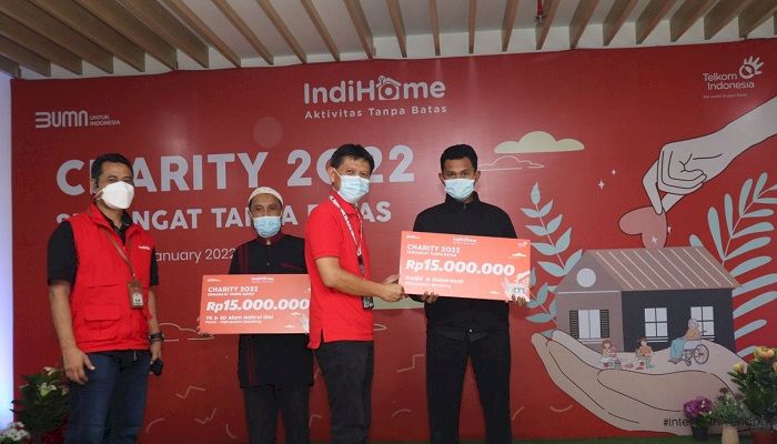  Sebarkan Semangat Positif, Indihome Gelar Charity Semangat Tanpa Batas
