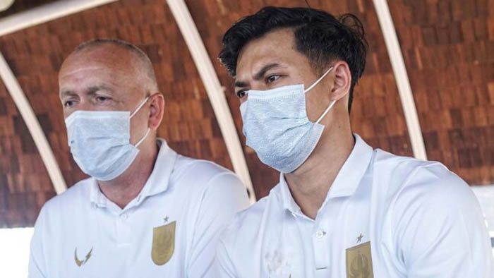 Pujian Dragan Djukanovic Pada Dewangga yang Sempat Kebingungan di Laga vs Persib