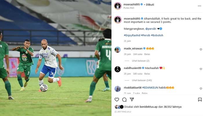 Sukses Permalukan Wander Luiz cs, Begini Ungkapan Rashid