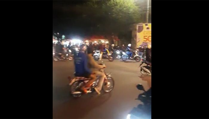 Bobotoh Turun ke Jalan Rayakan Kemenangan Persib Atas Arema