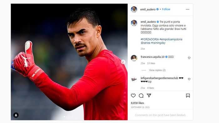 Emil Audero Dinilai Bisa 'Memancing' Pemain Keturunan di Liga Inggris untuk Dinaturalisasi