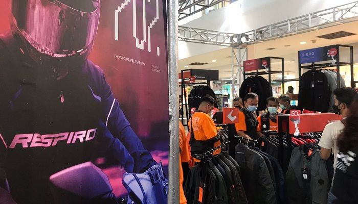 Kembali Ramaikan Bandung Helmet Exhibition, Respiro Rilis Sejumlah Produk Terbaru