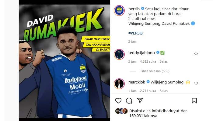 Suksesor Ardi Idrus Itu Bernama David Rumakiek