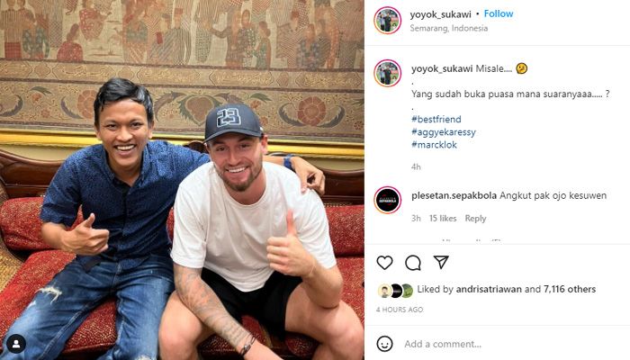 CEO PSIS Bikin Heboh Gara-gara Unggah Foto Pertemuan Marc Klok dan Agen, Netizen Sebut 'Operasi Senyap'
