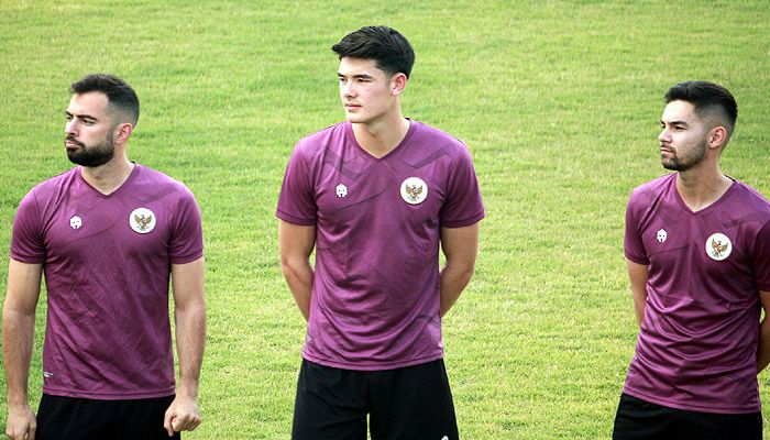 Timnas Indonesia Latihan di Sidolig, Kondisi Jordi Amat dan Sandy Walsh Drop