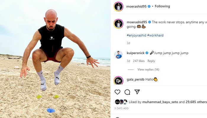 1 Bulan Lebih Nganggur, Mohammed Rashid Diminta Comeback Persib
