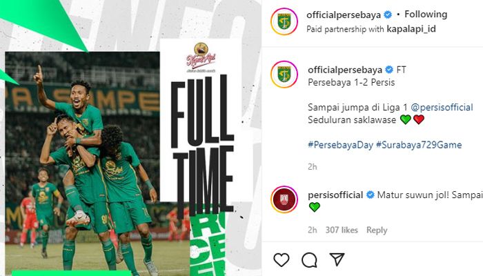 HASIL LAGA PRAMUSIM LIGA 1: Samsul Arif Bawa Persis Permalukan Persebaya di Gelora Bung Tomo