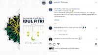 Ucapan Selamat Idul Fitri dari Klub-klub Liga 1, Persib:  Kembali Menang, Kembali Suci