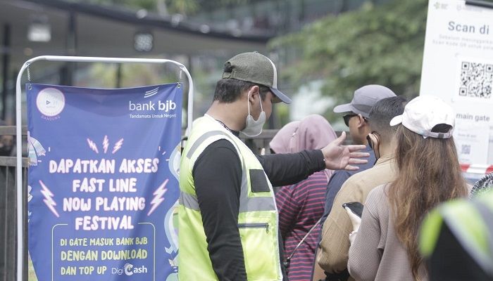 Tak Perlu Ribet, Ini Enaknya Jadi Nasabah bank bjb Nonton Konser Now Playing Festival