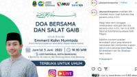 Doa Bersama dan Salat Gaib untuk Putra Sulung Ridwan Kamil Digelar Malam Ini di GOR Saparua