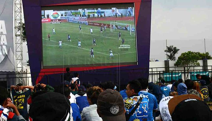 Daftar Lokasi Nobar Persib vs Persebaya di Kota Bandung