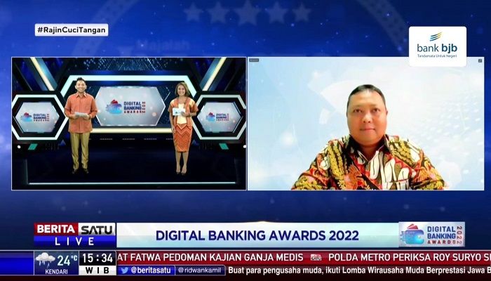 Terus Kembangkan DIGI menjadi Super Apps, bank bjb Raih 2 Penghargaan di Digital Banking Awards 2022