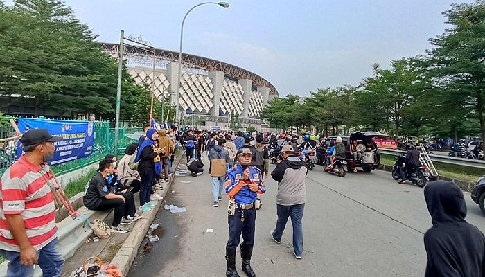 Begini Suasana Stadion Wibawa Mukti 3 Jam Menuju Kick-off Bhayangkara FC vs Persib