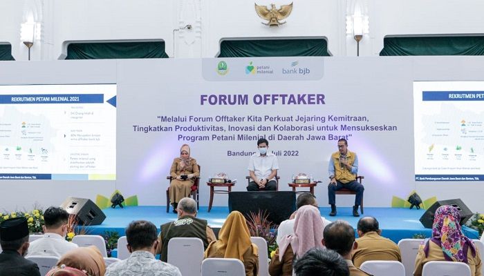 Setia Dukung Petani Milenial, Bank Bjb dan Pemprov Jabar Gelar Forum Offtaker