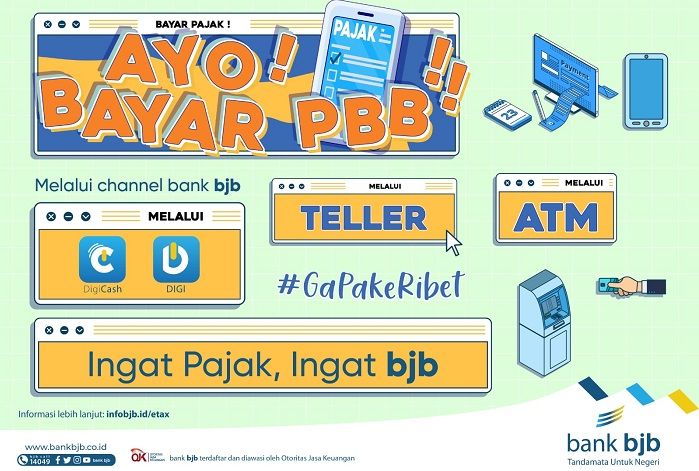  Bayar PBB Menjadi Sangat Mudah, Cukup Lewat Handphone dan Tak Perlu Antre