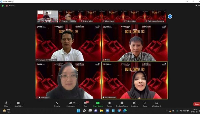 Capai 5.000 Penjualan Digital, Telkom Jabar Berikan Reward Digital Channel Tahap I 2022