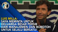 VIDEO: Luis Milla Resmi Diperkenalkan, Jelaskan Alasan Terima Persib, Bawa Dua Asisten, Ini Targetnya!
