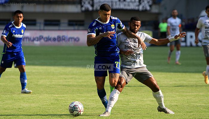 Hasil dan Skor Sementara Persib vs Bali United